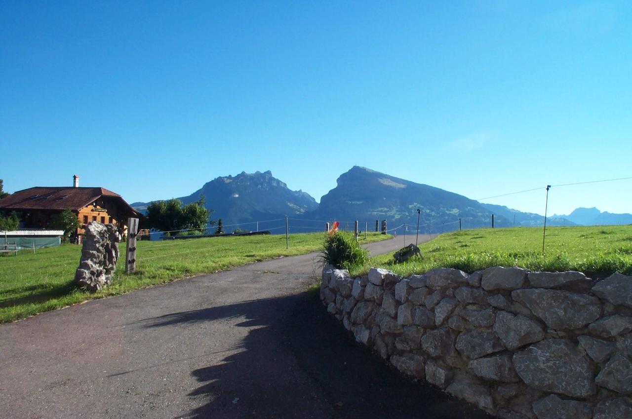 Brunnenmatte Otel Aeschi Bei Spiez Dış mekan fotoğraf